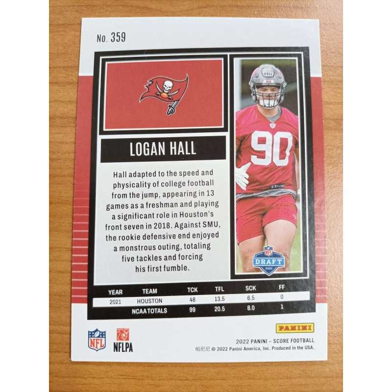 LOGAN HALL 2022 PANINI SCORE RC