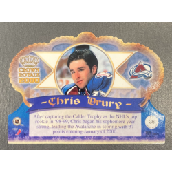 CHRIS DRURY 1999-00 PACIFIC...