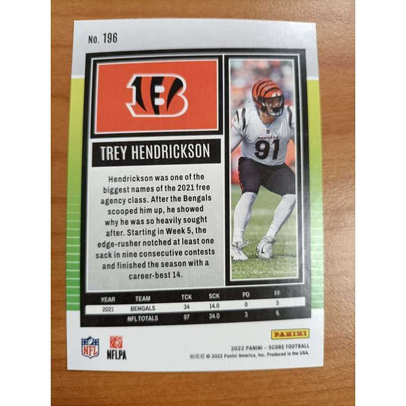 TREY HENDRICKSON 2022 PANINI SCORE