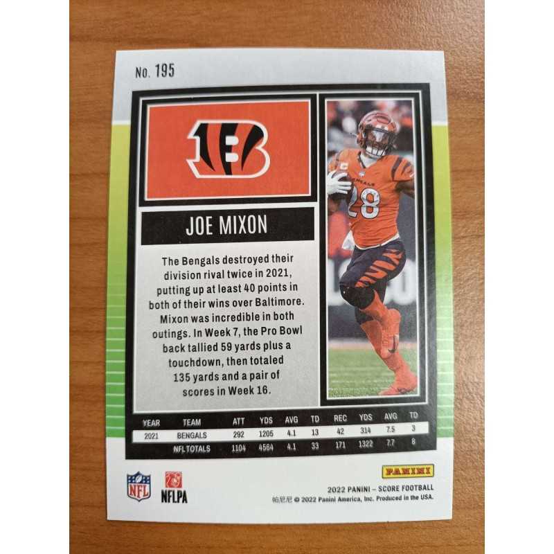 JOE MIXON 2022 PANINI SCORE