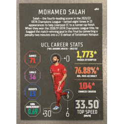 MOHAMED SALAH 2022-23 TOPPS...