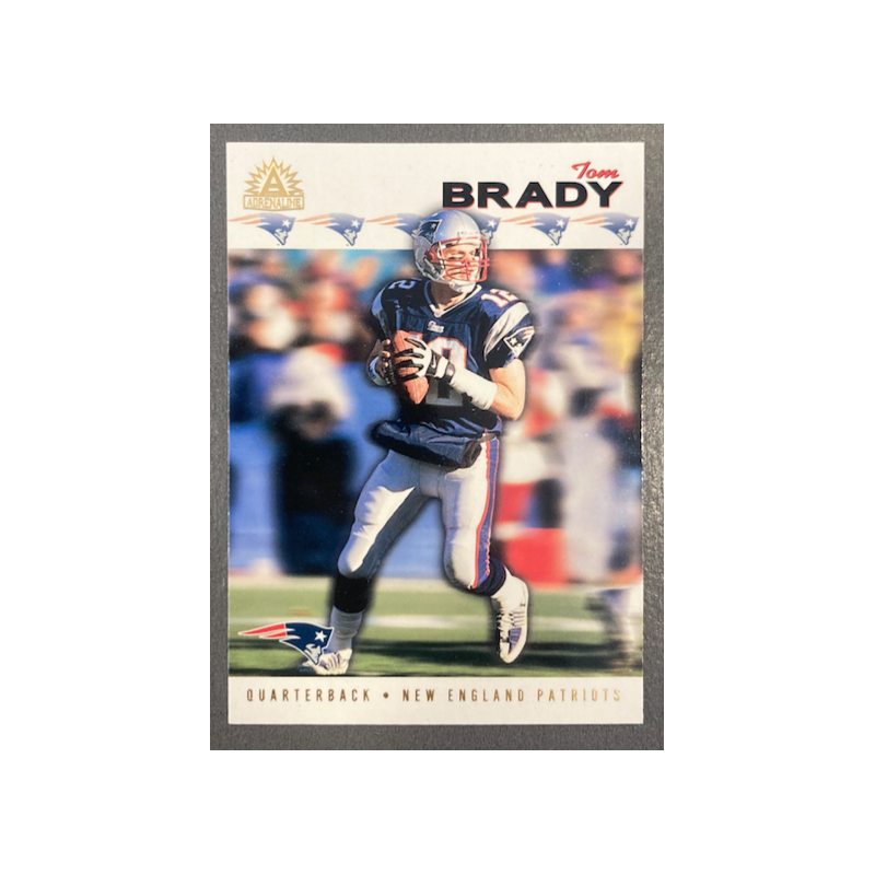 TOM BRADY 2002 PACIFIC ADRENALINE