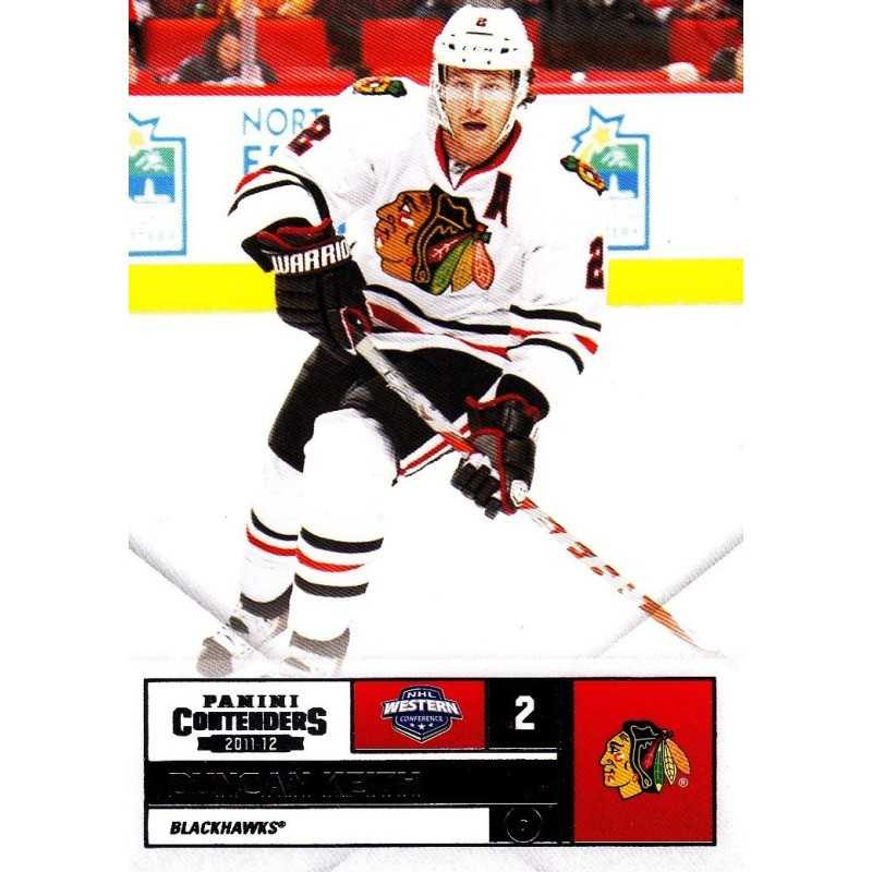 DUNCAN KEITH 2011-12 PANINI CONTENDERS