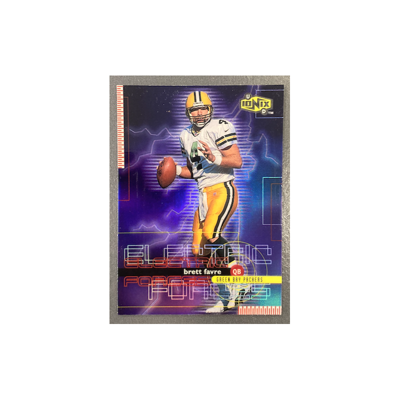 BRETT FAVRE 1999 UPPER DECK IONIX ELECTRIC FORCES - EF20