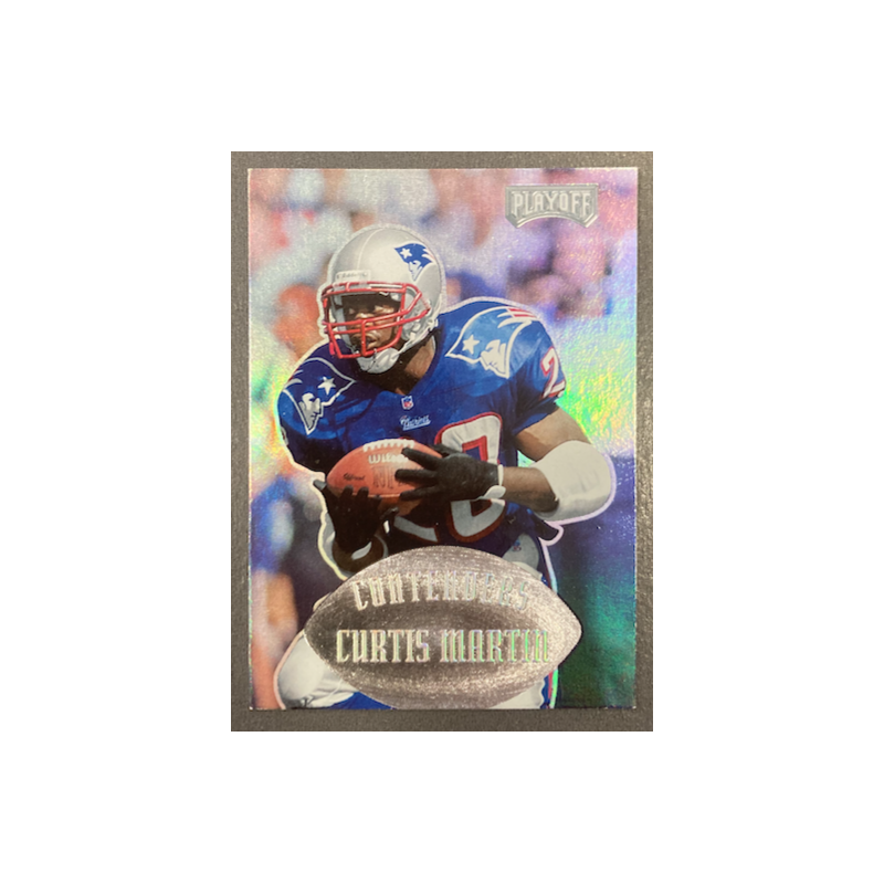 CURTIS MARTIN 1997 PLAYOFF CONTENDERS - 84