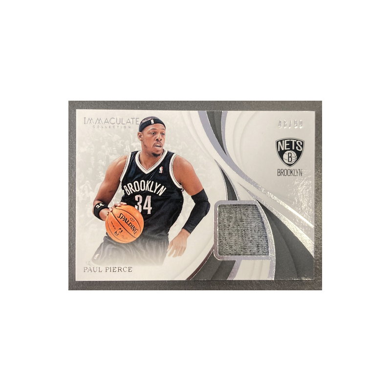 PAUL PIERCE 2018-19 IMMACULATE COLLECTION MATERIAL 48/99