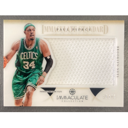 PAUL PIERCE 2012-13 IMMACULATE COLLECTION IMMACULATE STANDARD JERSEY /75