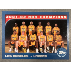 MITCH RICHMOND 2002-03 TOPPS 2001-02 NBA CHAMPIONS LOS ANGELES