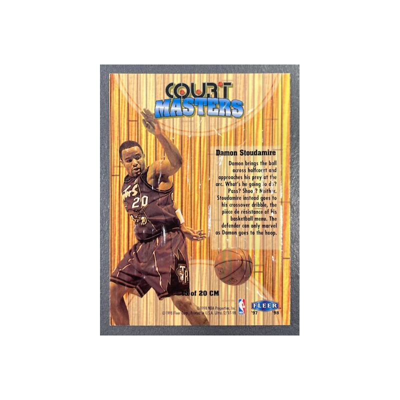 DAMON STOUDAMIRE 1997-98 FLEER ULTRA COURT MASTERS - CM15