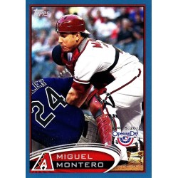MIGUEL MONTERO 2012 TOPPS OPENING DAY BLUE BORDER /2012