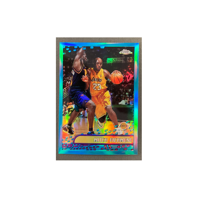 MITCH RICHMOND 2001-02 TOPPS CHROME REFRACTOR - 93