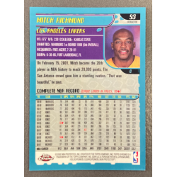 MITCH RICHMOND 2001-02 TOPPS CHROME REFRACTOR - 93