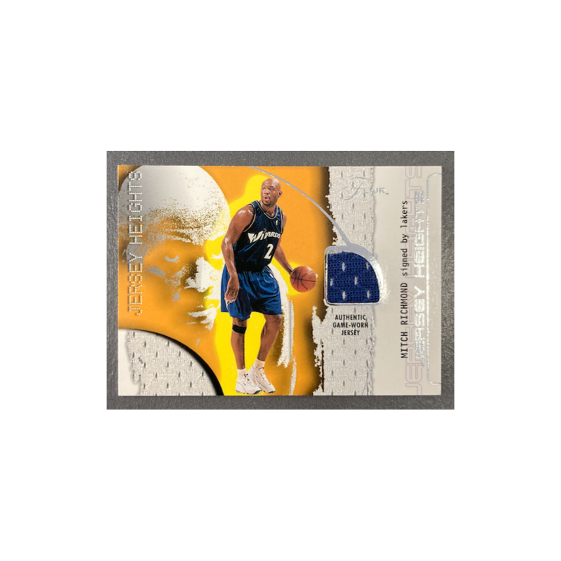 MITCH RICHMOND 2001-02 FLAIR JERSEY HEIGHTS - 20