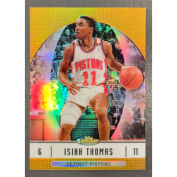 ISIAH THOMAS 2006-07 TOPPS FINEST GOLD REFRACTOR 04/50