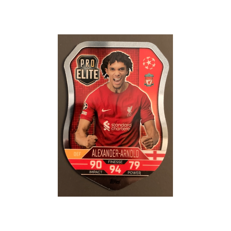 ALEXANDER-ARNOLD 2022-23 TOPPS MATCH ATTAX PRO ELITE