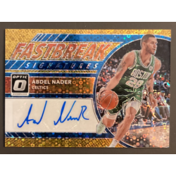 ABDEL NADER 2017-18 DONRUSS OPTIC FAST BREAK SIGNATURES GOLD 01/10