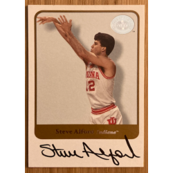 STEVE ALFORD 2001 FLEER GREATS OF THE GAME AUTO