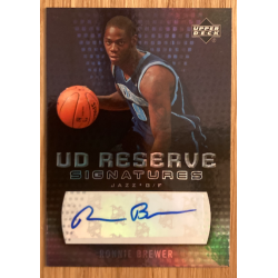 RONNIE BREWER 2006-07 UD RESERVE SIGNATURES