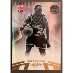 MITCH RICHMOND 2010-11 PANINI ABSOLUTE MEMORABILIA 168/499