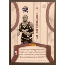 MITCH RICHMOND 2010-11 DONRUSS JERSEY KINGS 664/999