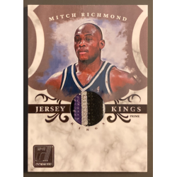 MITCH RICHMOND 2010-11 DONRUSS JERSEY KINGS PATCH PRIME 10/49