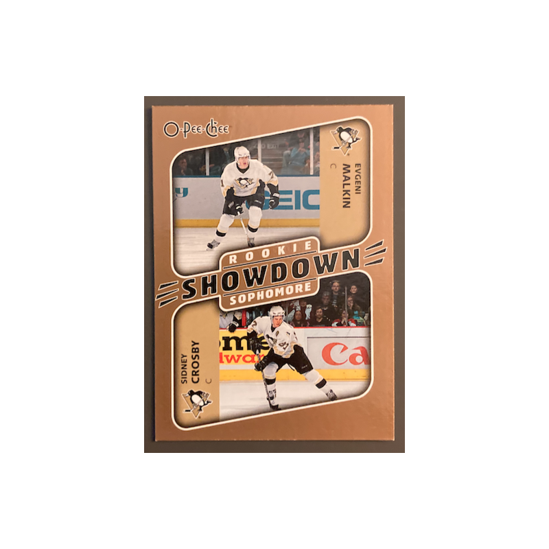 SIDNEY CROSBY / EVGENI MALKIN 2006-07 O-PEE-CHEE SHOWDOWN