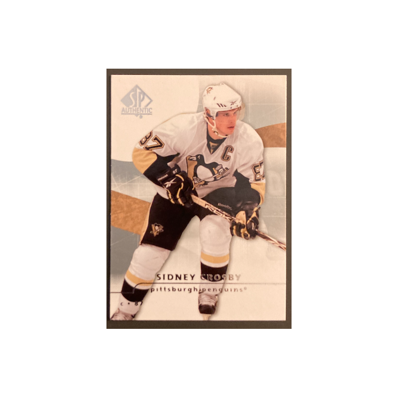 SIDNEY CROSBY 2008-09 SP AUTHENTIC - 10