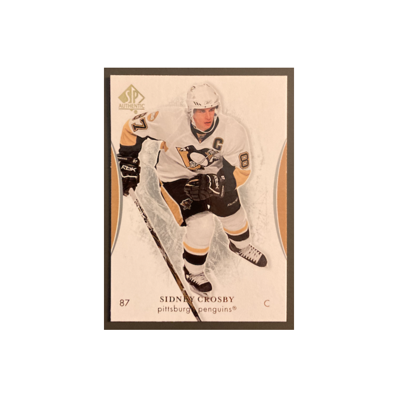 SIDNEY CROSBY 2007-08 SP AUTHENTIC - 34