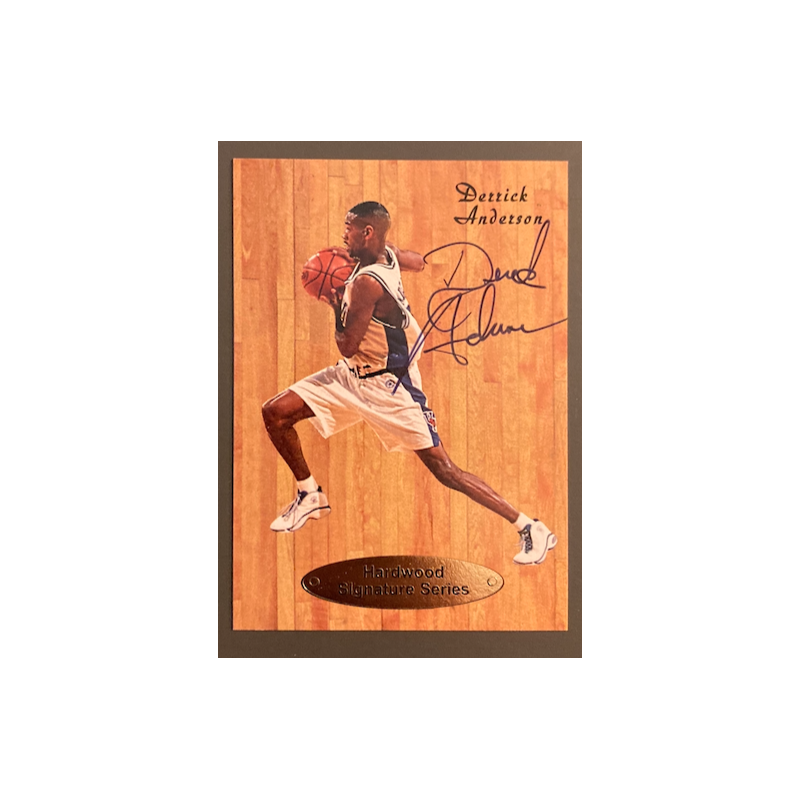 DEREK ANDERSON 1997 FLEER GENUINE ARTICLE AUTO 1514/7500