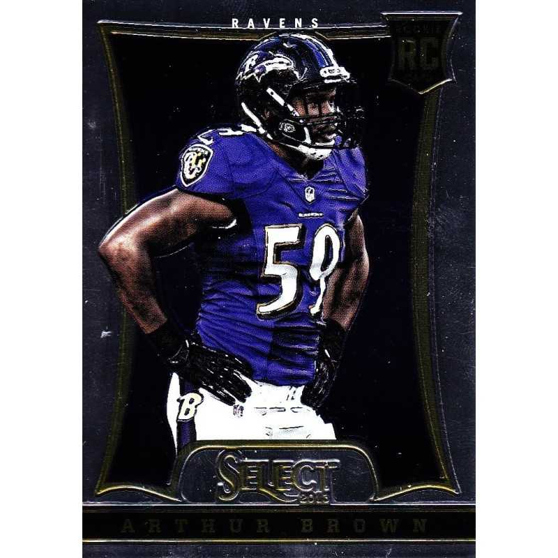 ARTHUR BROWN 2013 PANINI SELECT ROOKIE