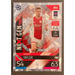 KENNETH TAYLOR 2022-23 TOPPS MATCH ATTAX NEXT GEN