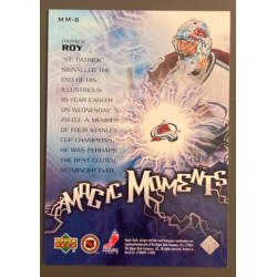 PATRICK ROY 2003 UPPER DECK MAGIC MOMENTS MM-6
