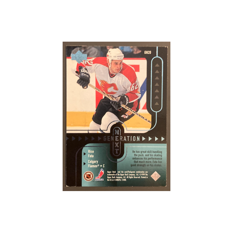 PAUL KARIYA / RICO FATA 1998 UPPER DECK NEXT GENERATION - EX CONDITION
