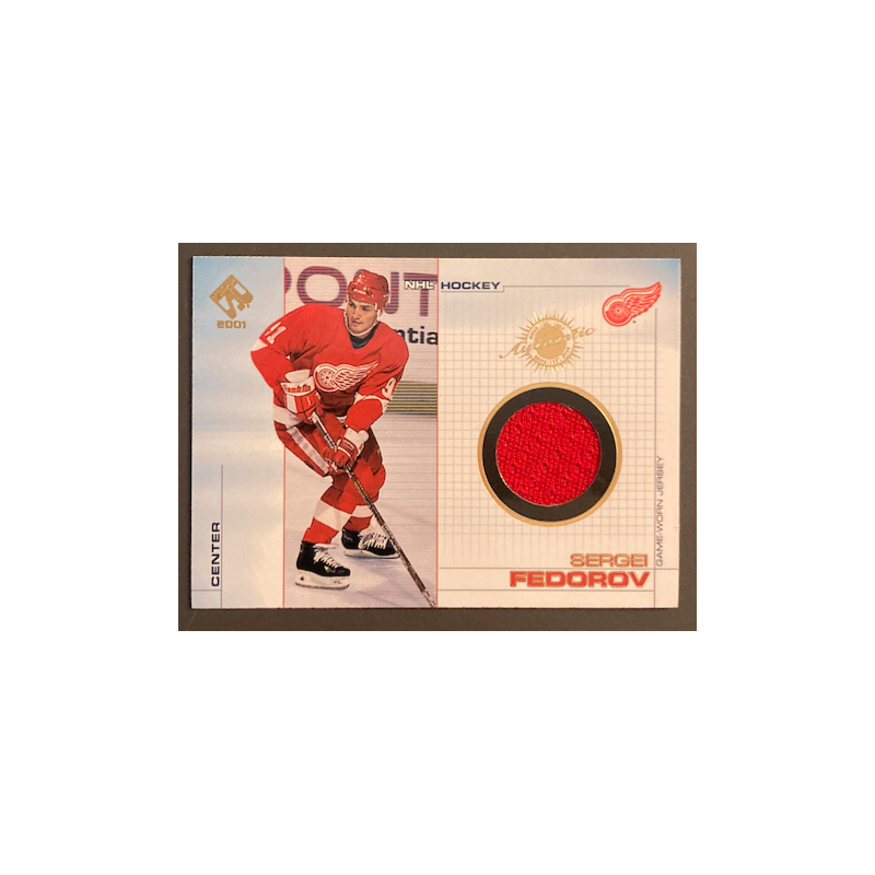 SERGEI FEDOROV 2000 PACIFIC PRIVATE STOCK JERSEY - 44