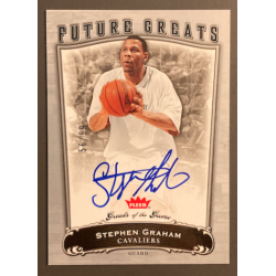 STEPHEN GRAHAM 2005-06 FLEER GREATS OF THE GAME FUTURE GREATS RC AUTO 56/99