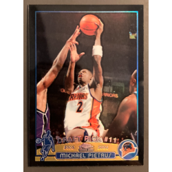 MICKAEL PIETRUS 2003-04 TOPPS CHROME REFRACTOR BLACK FRENCH 279/500