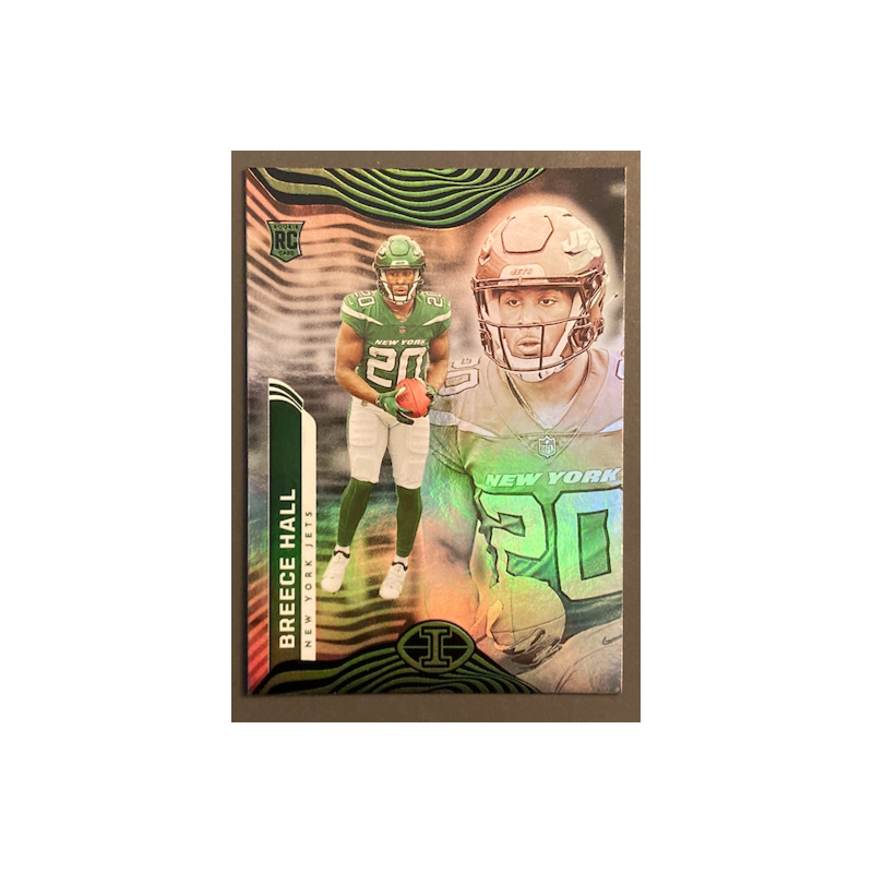 BREECE HALL 2022 PANINI ILLUSIONS FOOTBALL ROOKIE