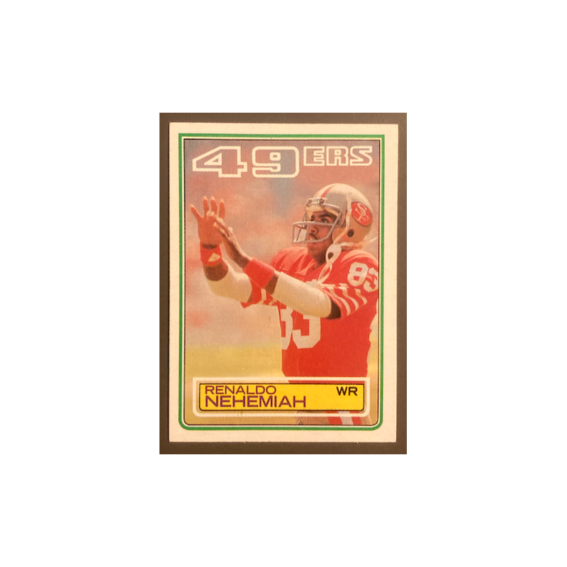 RENALDO NEHEMIAH 1983 TOPPS ROOKIE - 71