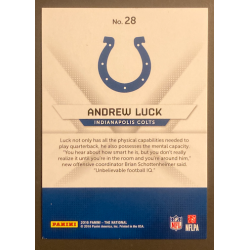 ANDREW LUCK 2016 PANINI NATIONAL CONVENTION HYPERPLAID THICK STOCK 89/99