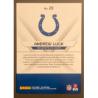 ANDREW LUCK 2016 PANINI NATIONAL CONVENTION HYPERPLAID THICK STOCK 89/99