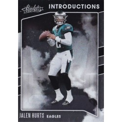 JALEN HURTS 2020 PANINI ABSOLUTE INTRODUCTIONS ROOKIE