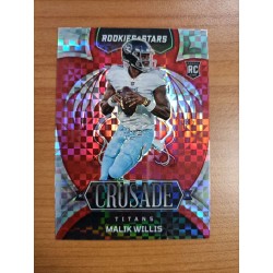 MALIK WILLIS 2022 PANINI ROOKIES AND STARS CRUSADE RC