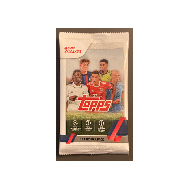 PAQUET 2022-23 TOPPS UEFA FLAGSHIP