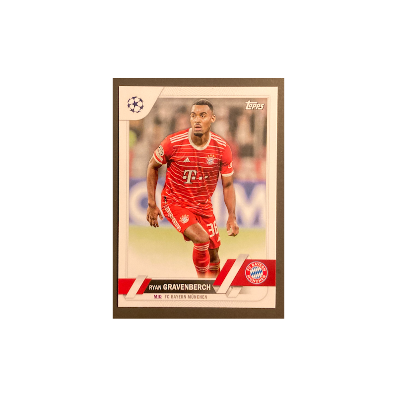 RYAN GRAVENBERCH 2022-23 TOPPS UEFA COMPETITIONS