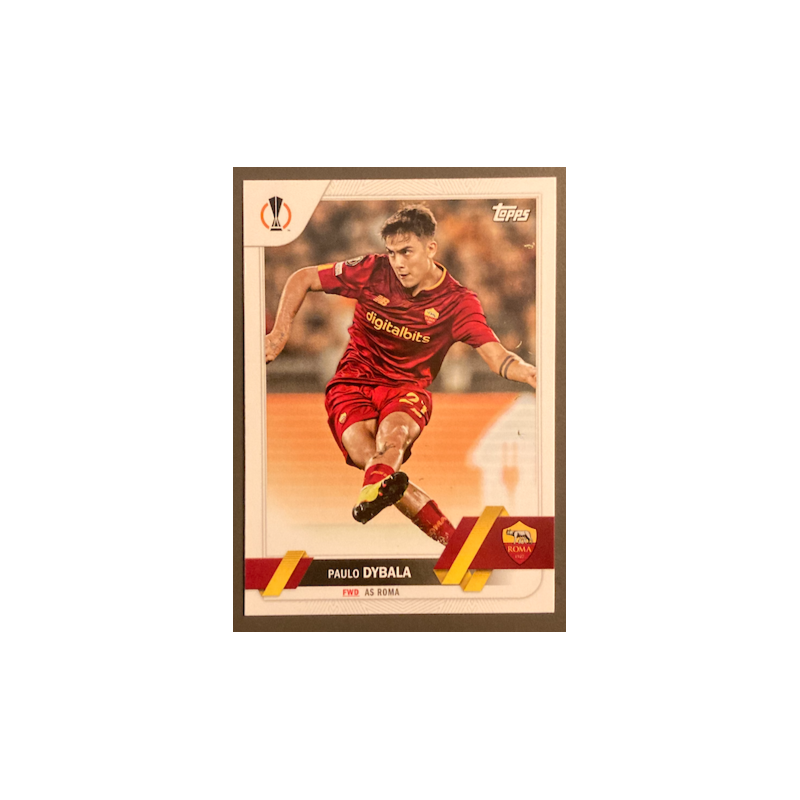 PAULO DYBALA 2022-23 TOPPS UEFA COMPETITIONS