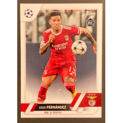 ENZO FERNANDEZ 2022-23 TOPPS UEFA COMPETITIONS ROOKIE