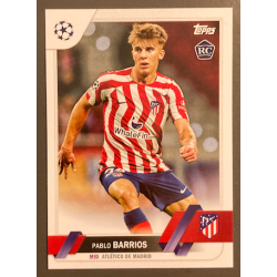 PABLO BARRIOS 2022-23 TOPPS UEFA COMPETITIONS ROOKIE