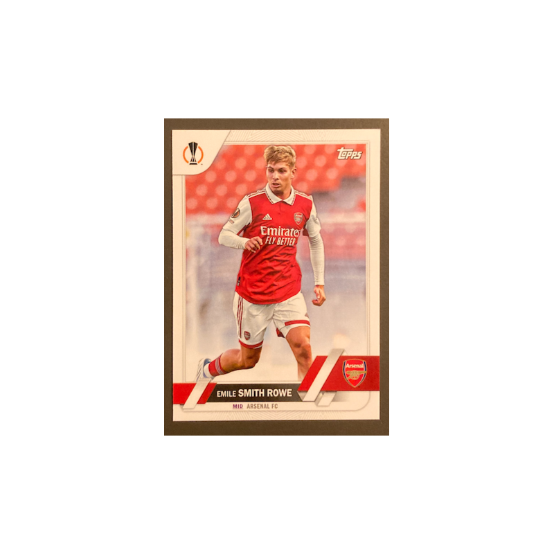 EMILE SMITH ROWE 2022-23 TOPPS UEFA COMPETITIONS