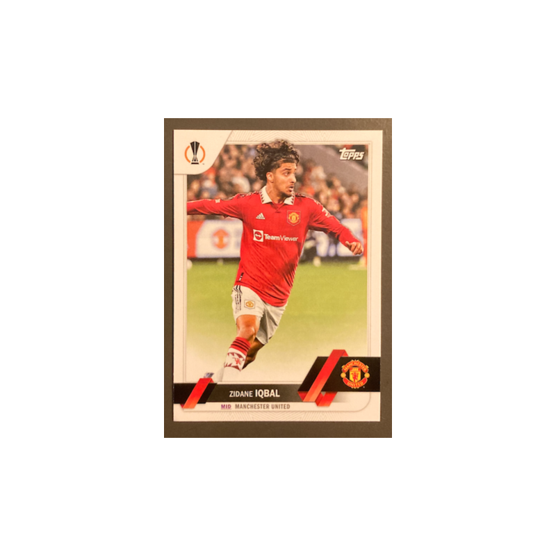 ZIDANE IQBAL 2022-23 TOPPS UEFA COMPETITIONS