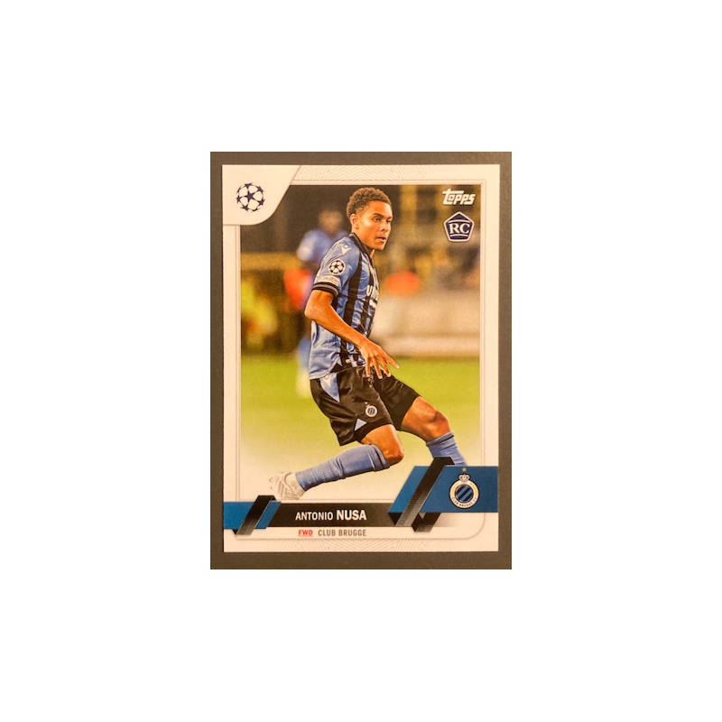 ANTONIO NUSA 2022-23 TOPPS UEFA COMPETITIONS ROOKIE